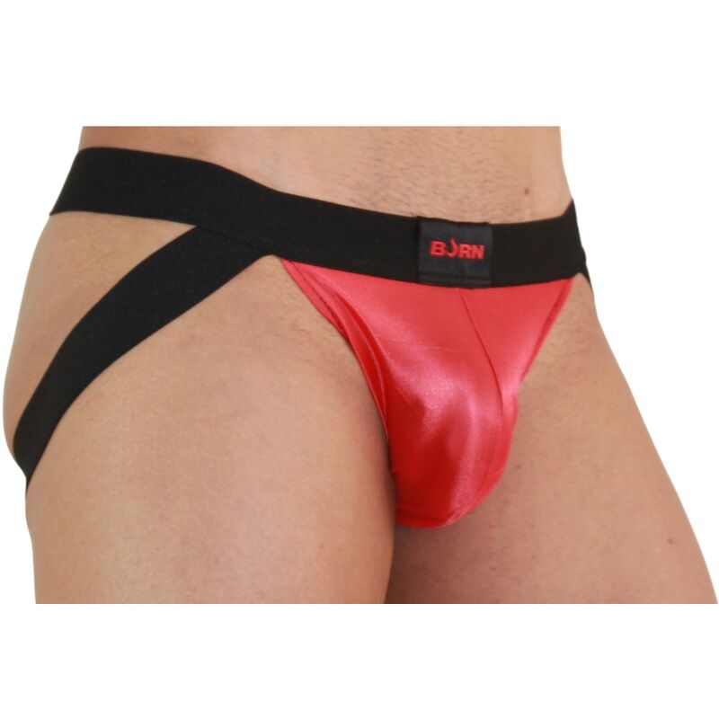 BURN - JOCKSTRAP 010 ROUGE ET NOIR