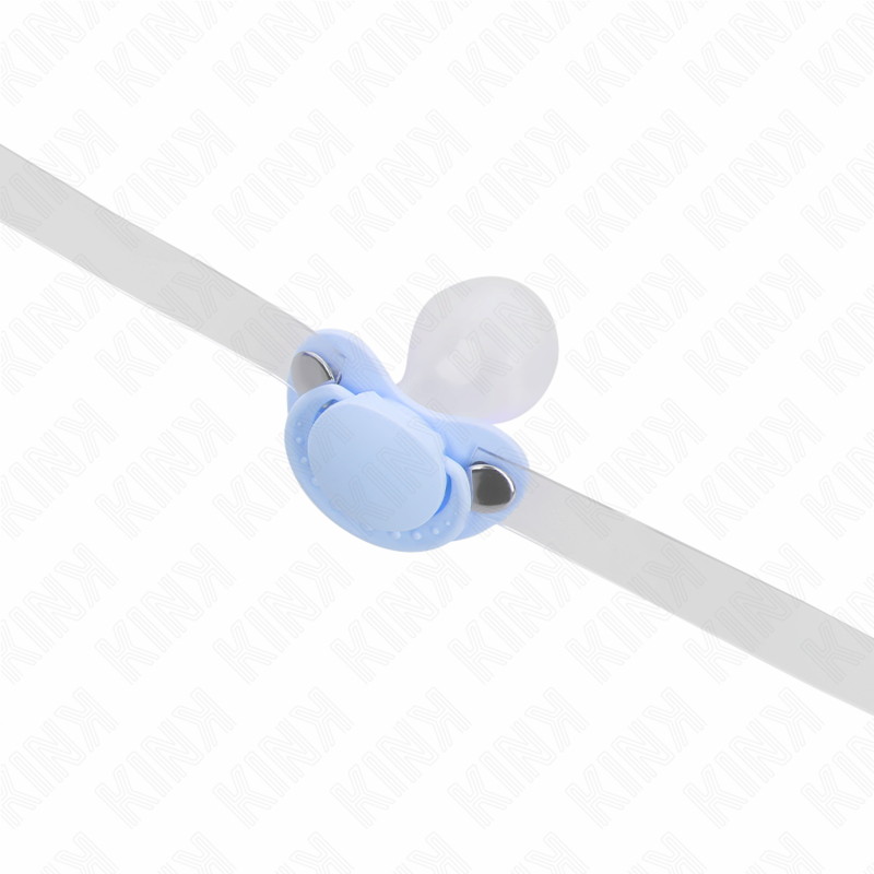 KINK - BAILLON FORME DE SUCETTE BLEU CLAIR 5,5 x 4 CM AJUSTABLE 43-60 CM