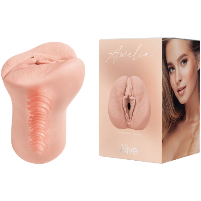 ALIVE - MASTURBATEUR MASCULIN FLEX VAGINAL TAILLE M