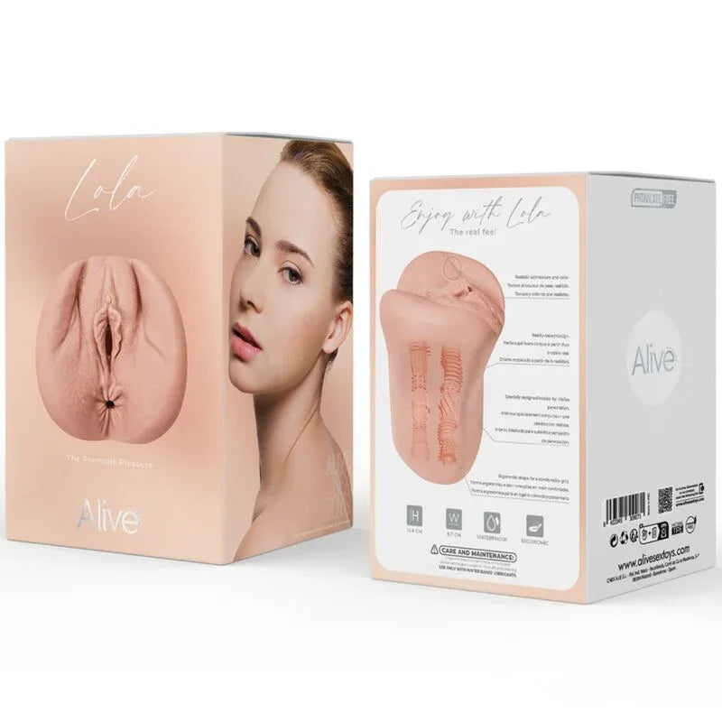 ALIVE - MASTURBADEUR MASCULIN FLEX VAGINAL TAILLE M - Incandessens