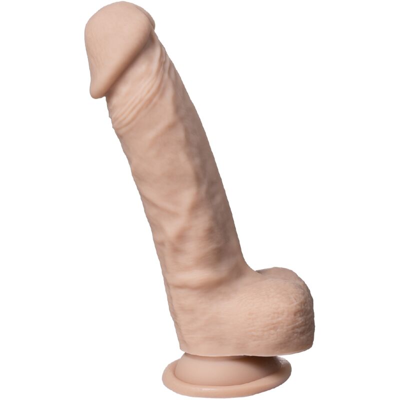 SILEXD - MODÈLE 1 GODE VENTOUSE RÉALISTE PREMIUM SILEXPAN SILICONE 21.5 CM