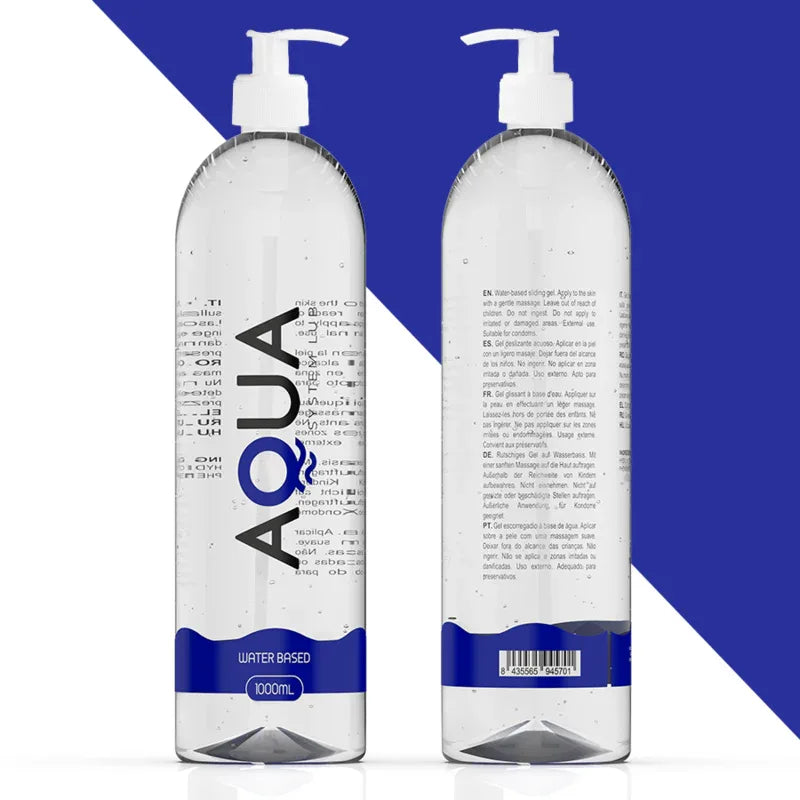 AQUA QUALITY - LUBRIFIANT À BASE D'EAU 1000 ML - Incandessens