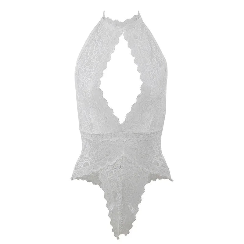 SUBBLIME - 953867 BODY DENTELLE BLANC L/XL - Incandessens