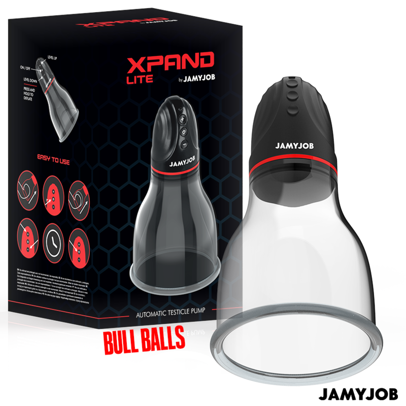 JAMYJOB - POMPE AUTOMATIQUE XPAND LITE 3 NIVEAUX D'ASPIRATION GRIS