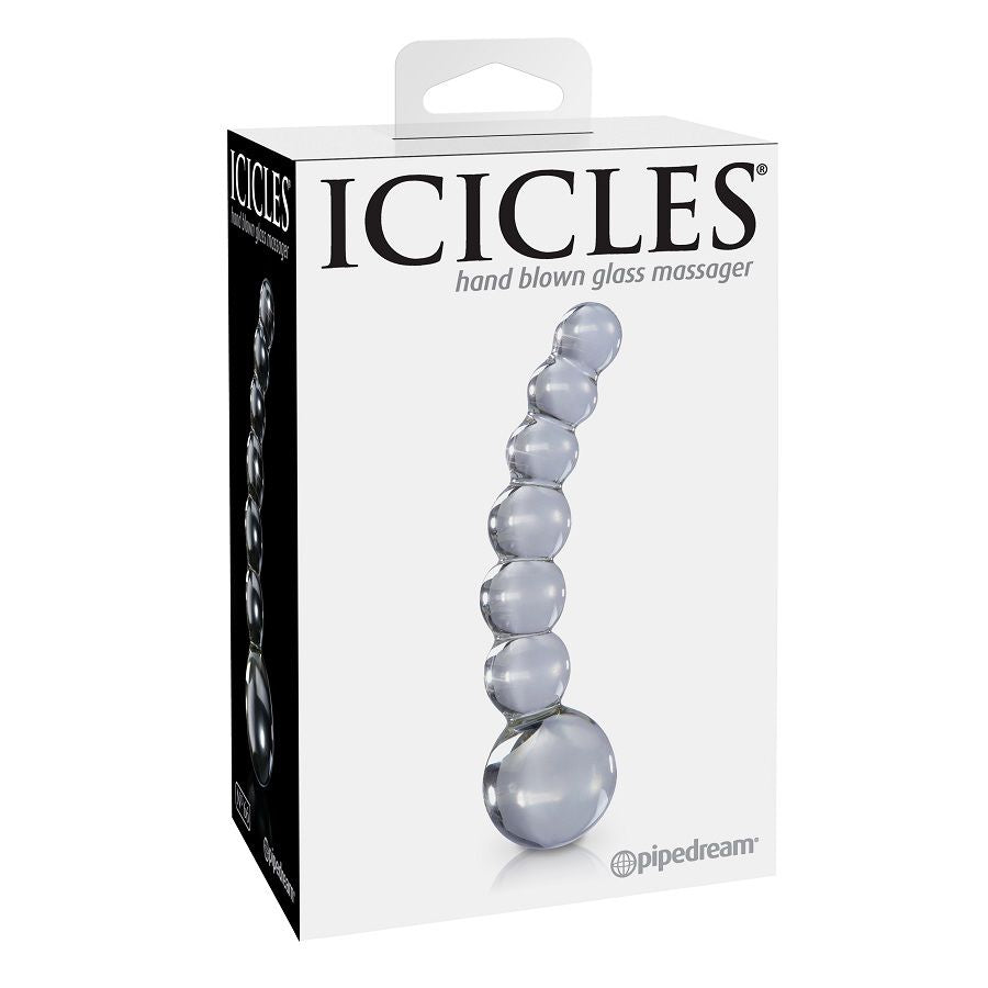 ICICLES - N. 66 MASSEUR ANAL TRANSPARENT