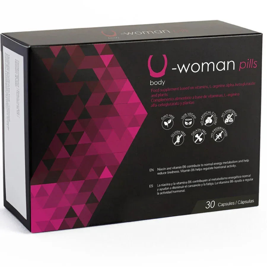 500 COSMETICS - U-WOMAN AUGMENTE LA LIBIDO FEMININE - 30 CAPSULES - Incandessens