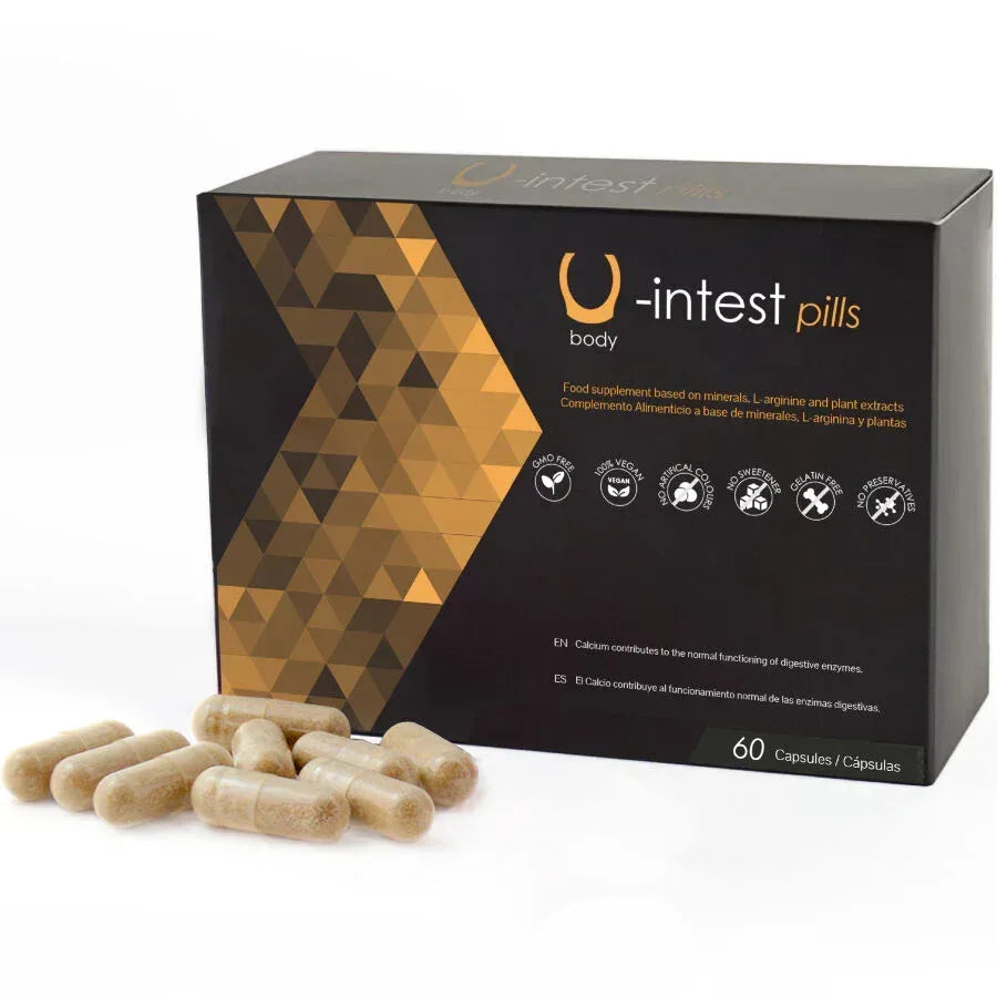 500 COSMETICS - CAPSULES U-INTEST POUR PRÉVENIR LES HÉMORROÏDES - 60 CAPSULES - Incandessens