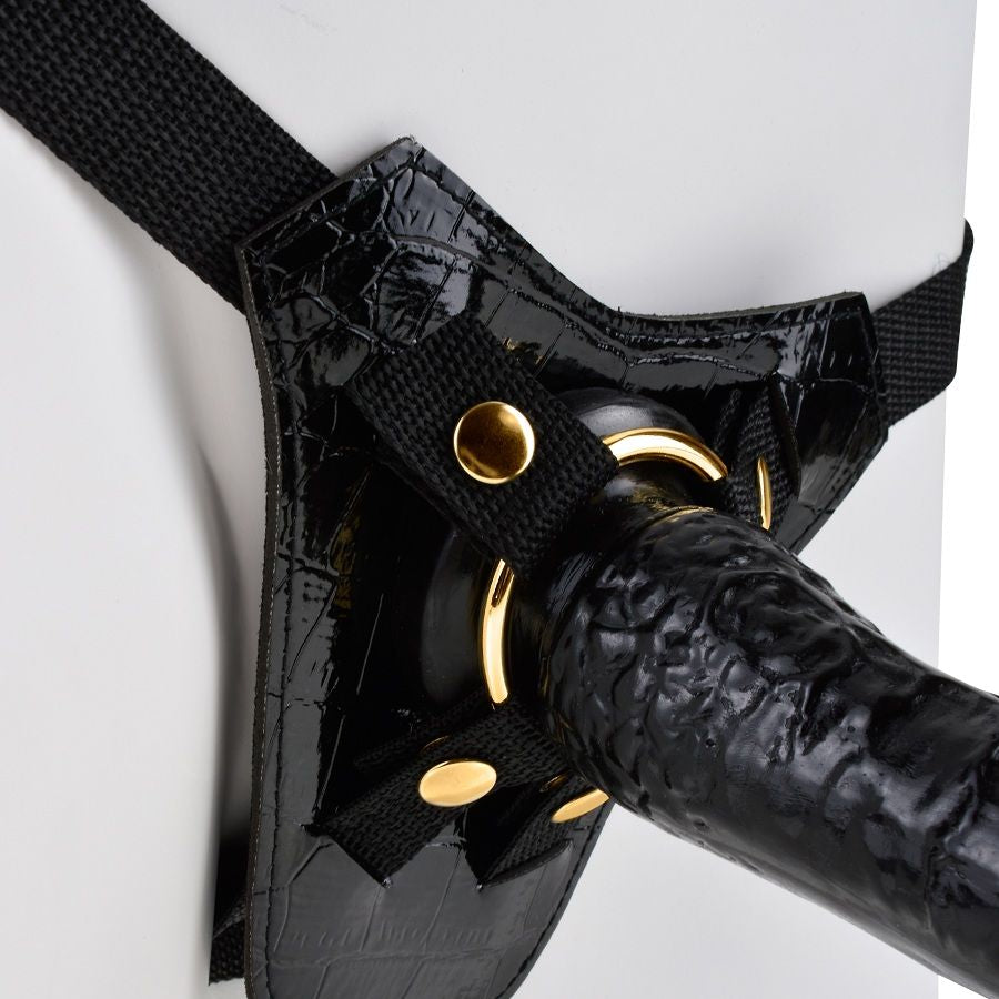 FETISH FANTASY GOLD - GODE CEINTURE STRAP-ON