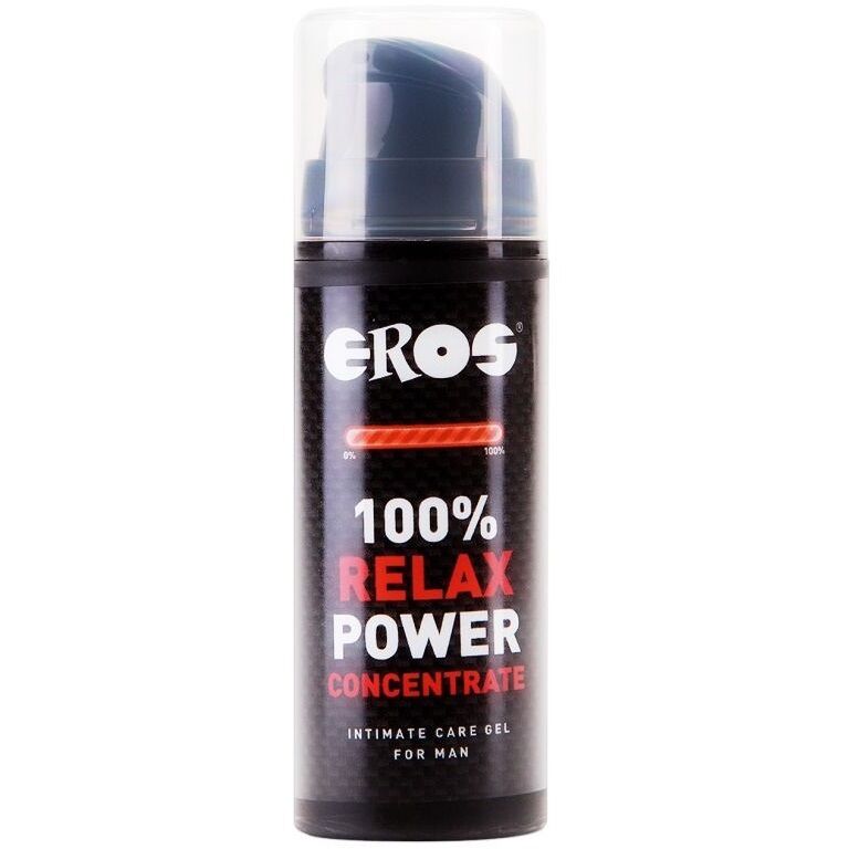EROS - GEL RELAXANT ANAL 100% RELAX CONCENTRE 30 ML PENETRATION SANS DOULEUR