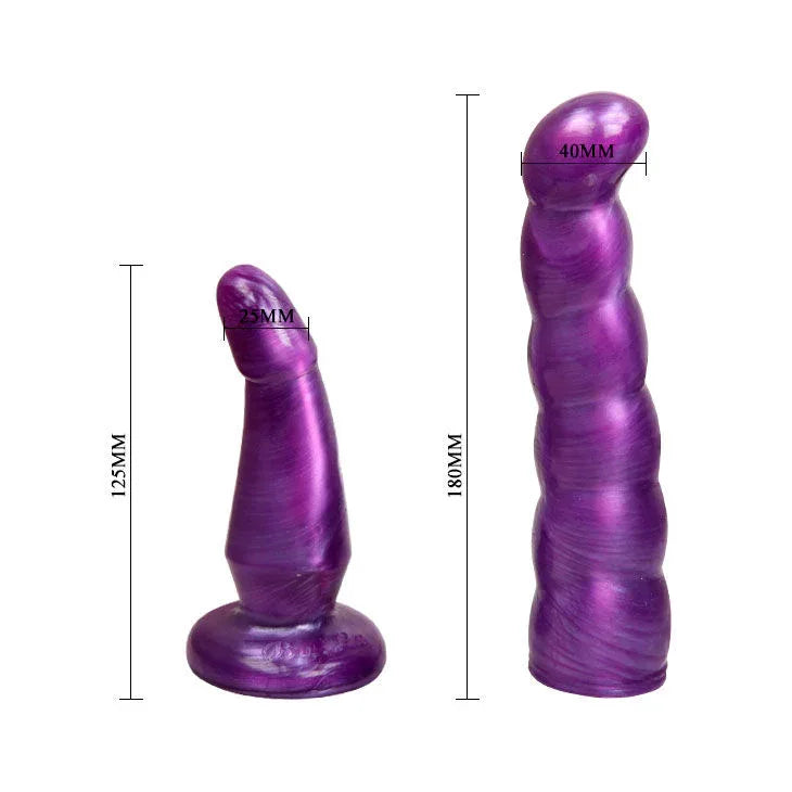 BAILE - Gode Ceinture Double Point G 17cm - Incandessens