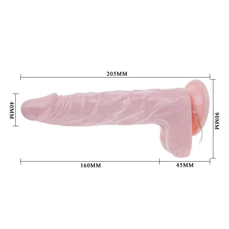 BAILE - SUPER ROTA DONG GODE RÉALISTE 20.5 CM - Incandessens
