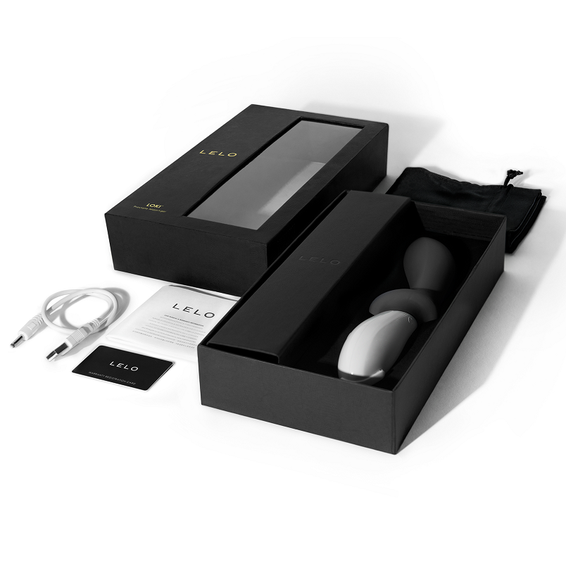 LELO - VIBRATEUR PROSTATIQUE LOKI NOIR STIMULATION PROSTATE RECHARGEABLE LUXE