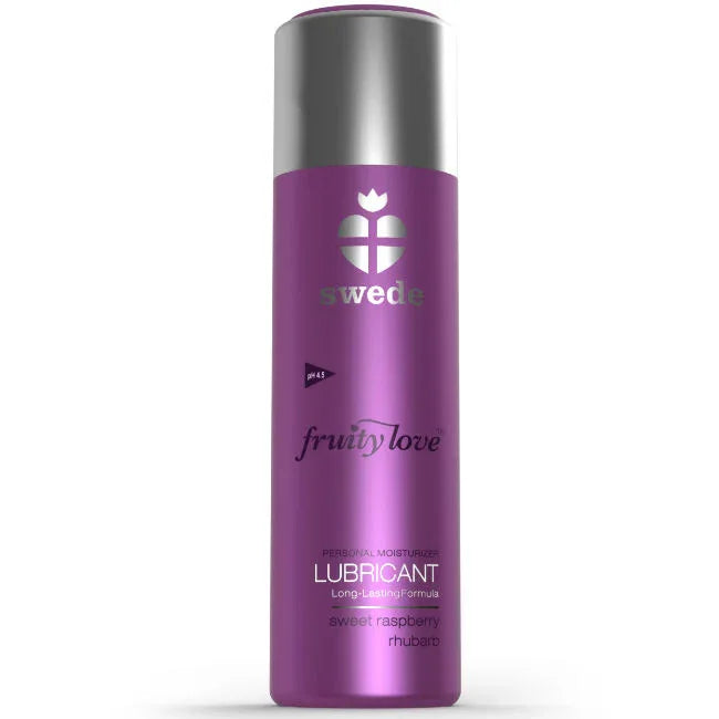 SWEDE - FRUITY LOVE LUBRIFIANT FRAMBOISE RHUBARBE 100 ML - Incandessens