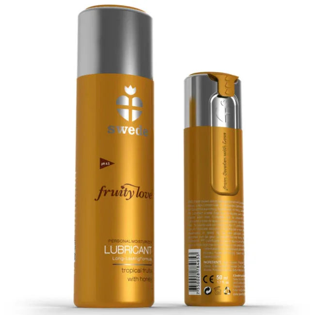 SWEDE - FRUITY LOVE LUBRIFIANT MIEL DE FRUITS TROPICAUX 50 ML - Incandessens