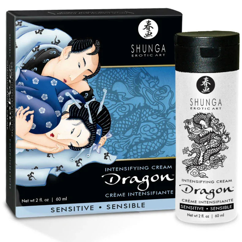SHUNGA - CRÈME DRAGON SENSIBLE POUR COUPLES - Incandessens