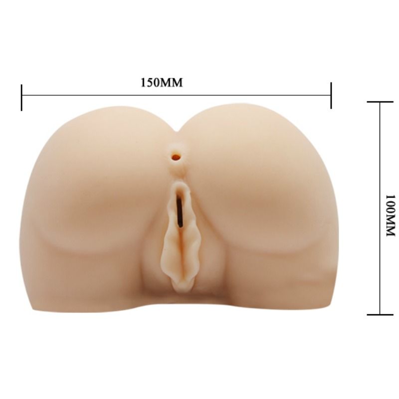 BAILE – RÉPLIQUE RÉALISTE VAGIN ET ANUS AVEC VIBRATIONS ET SYSTÈME VOCAL