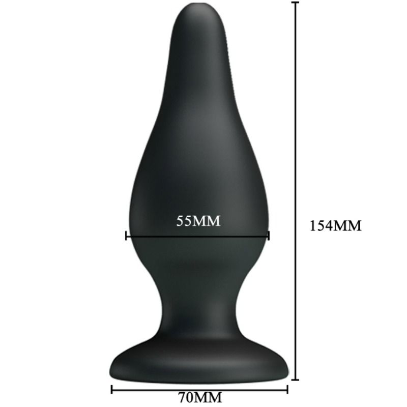 PRETTY LOVE - PLUG ERGONOMIQUE EN SILICONE 15.4 CM