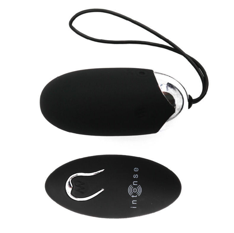 INTENSE - ŒUF VIBRANT TÉLÉCOMMANDÉ FLIPPY II NOIR 10 MODES COUPLE