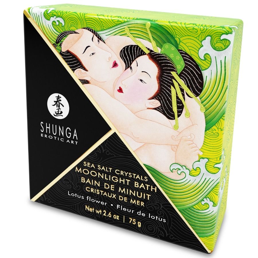 SHUNGA - SELS DE BAIN SAVEUR LOTUS 75 GR