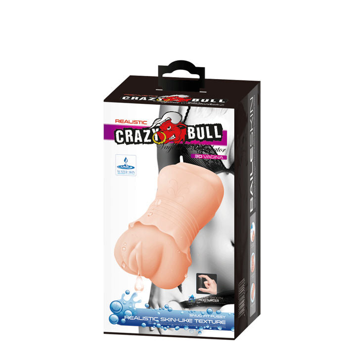 CRAZY BULL - MASTURBATEUR PEAU D'EAU MODÈLE VAGIN 2