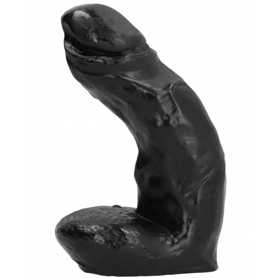 ALL BLACK - Gode Réaliste Noir 15cm - Incandessens