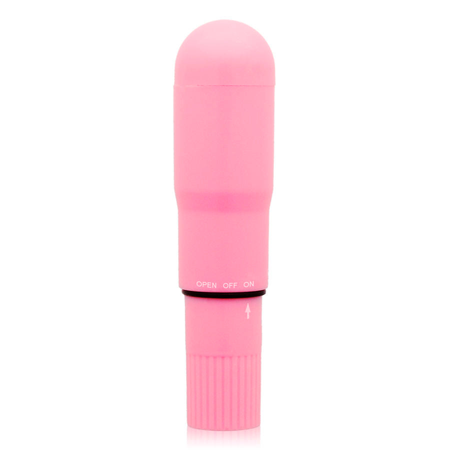 GLOSSY - VIBRATEUR POCHE ROSE COMPACT DISCRET WATERPROOF 1 VITESSE