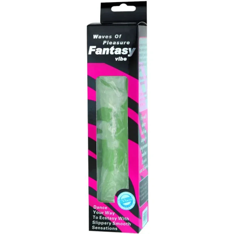 BAILE - VIBRATEUR VAGUES DE PLAISIR 23 CM VERT - Incandessens