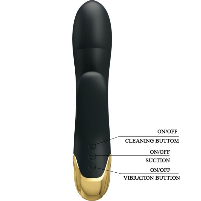 PRETTY LOVE - VIBROMASSEUR SMART NAUGHTY PLAY VIBRATION ET ASPIRATION