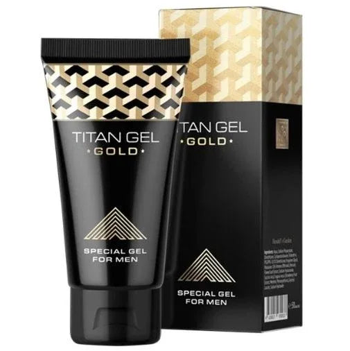TITAN GEL - GEL GOLD AUGMENTATION PÉNIS 50ML - Incandessens