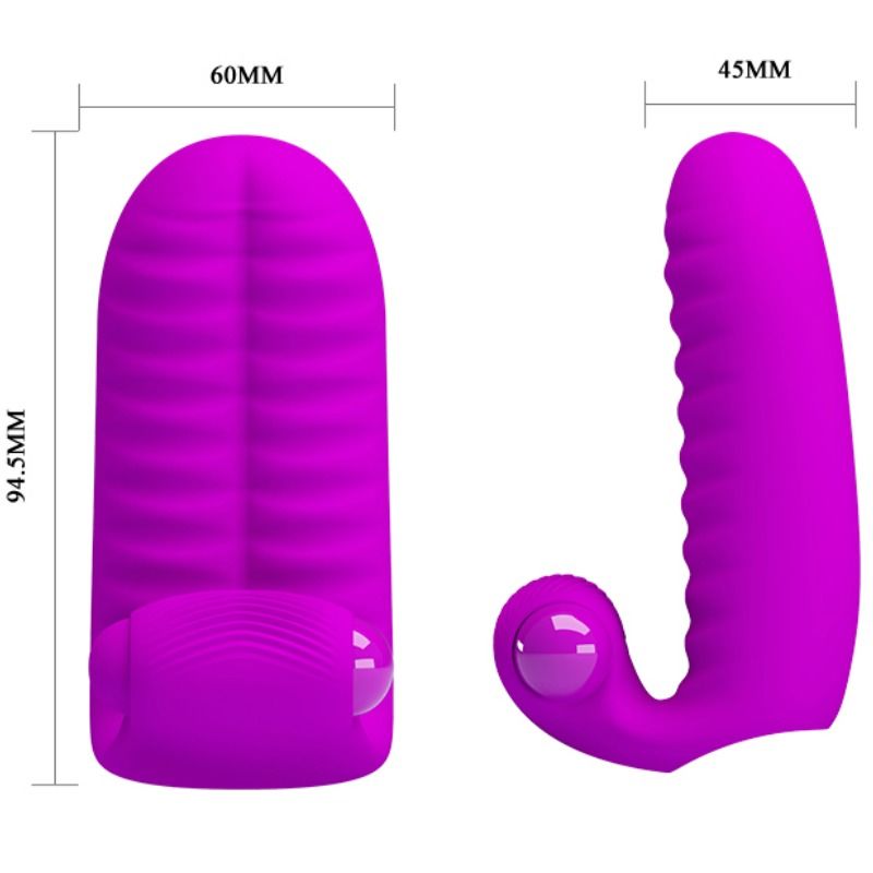 PRETTY LOVE - ABBOTT DOIGT STIMULATEUR LILAS