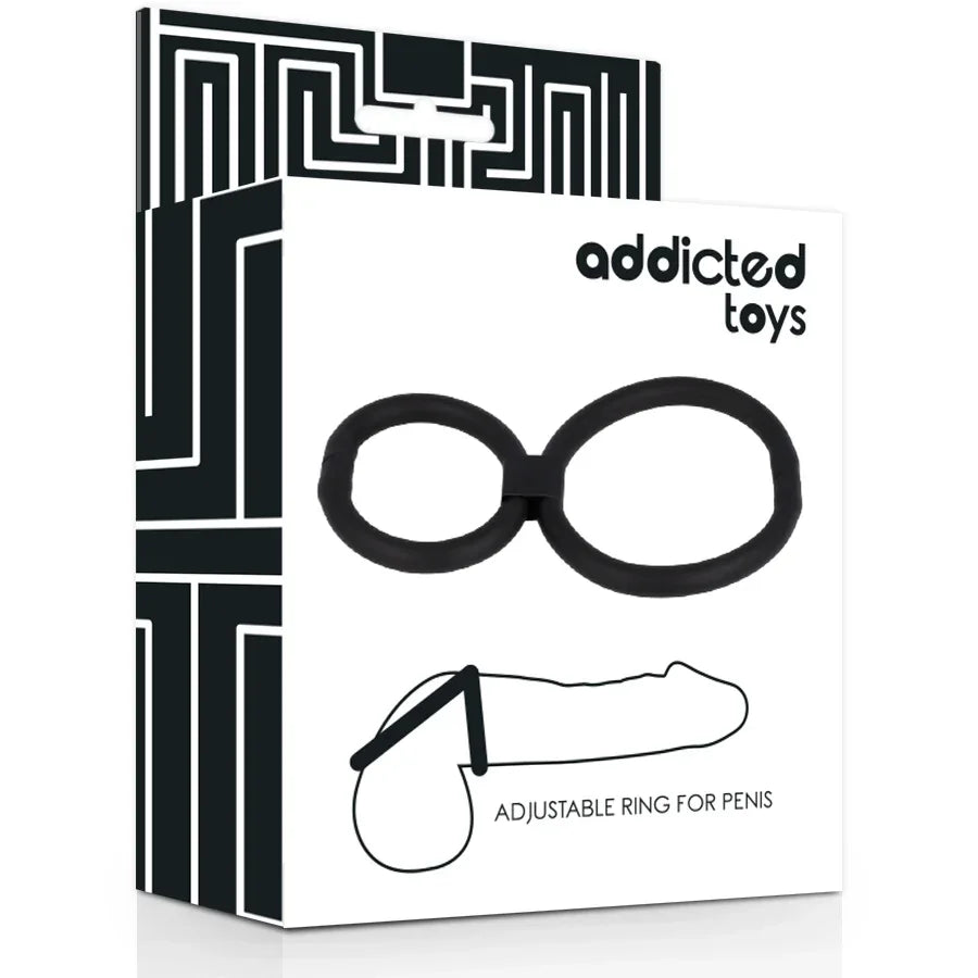 ADDICTED TOYS - ANNEAUX RÉGLABLES POUR PÉNIS - Incandessens