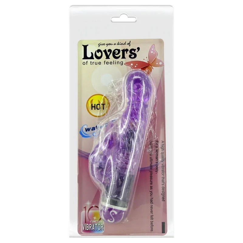 BAILE - VIBRATEUR VITESSES MULTIPLES AVEC STIMULATEUR LILAS - Incandessens