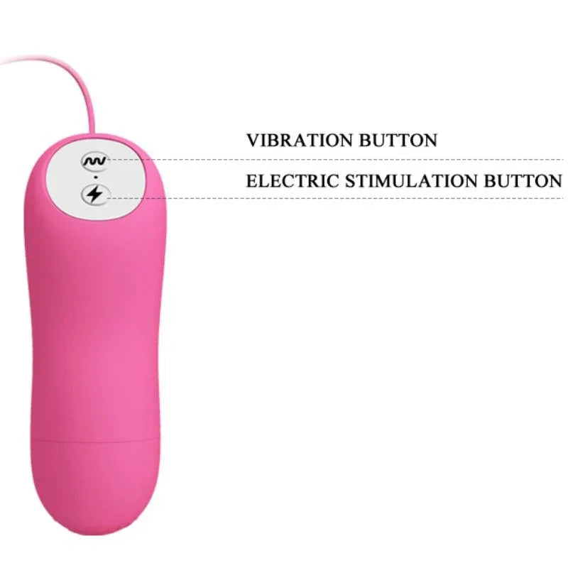 BAILE - PIZZAS ONDES ROMANTIQUES AVEC VIBRATION ET ÉLECTROCHOC FUCHSIA - Incandessens