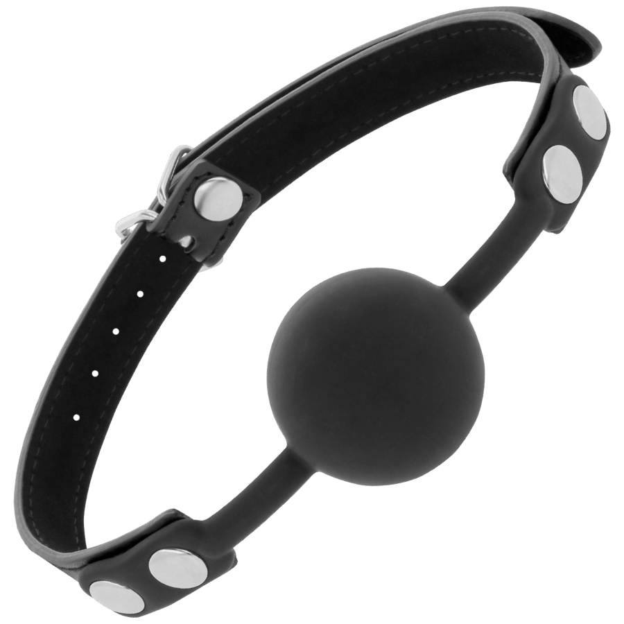 DARKNESS - BAILLON EN SILICONE NOIR
