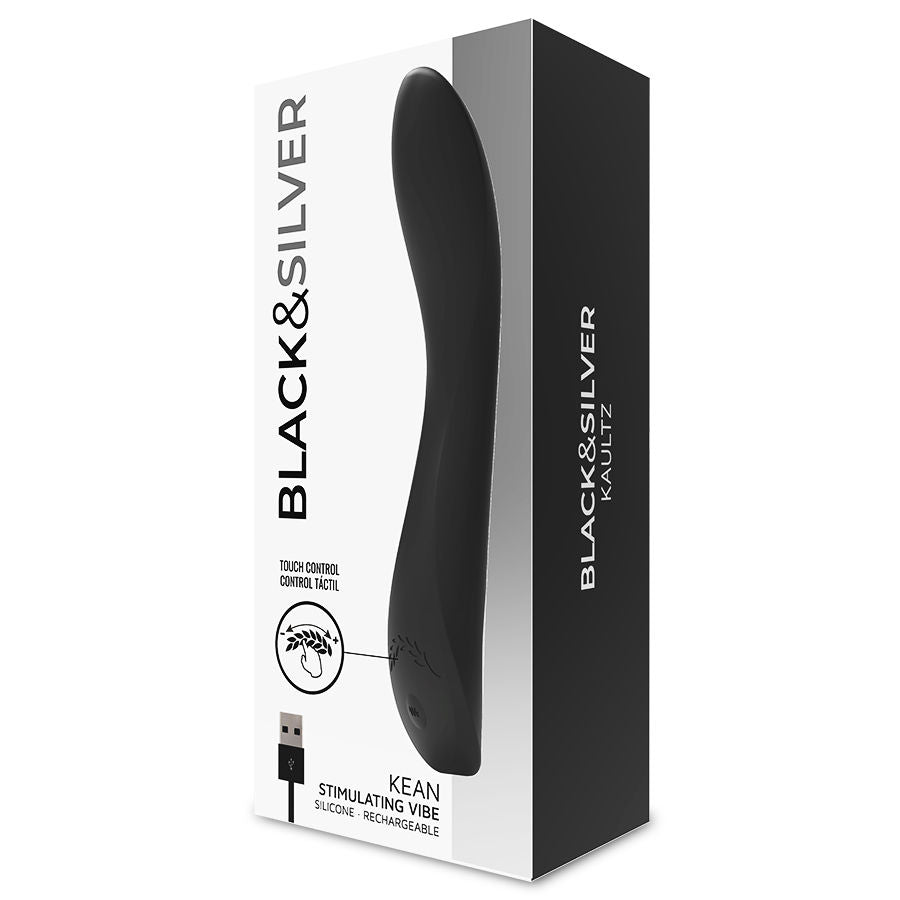 BLACK&SILVER - VIBROMASSEUR KEAN NOIR
