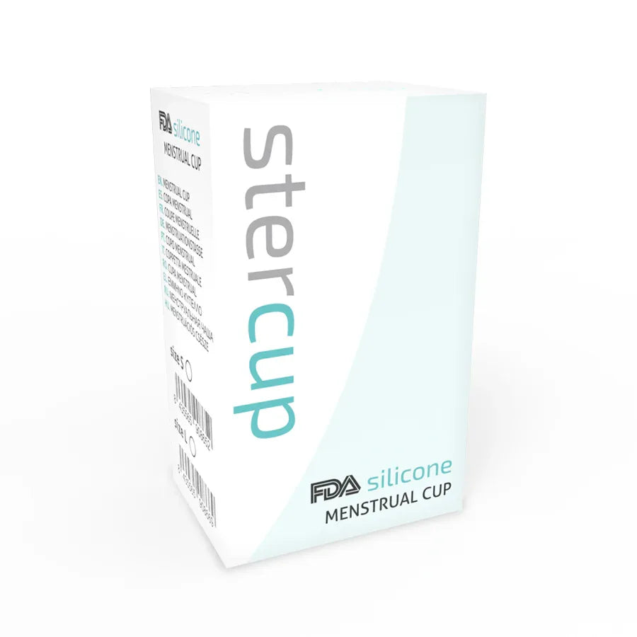 STERCUP - COUPE MENSTRUELLE EN SILICONE FDA LILAS - TAILLE L - Incandessens