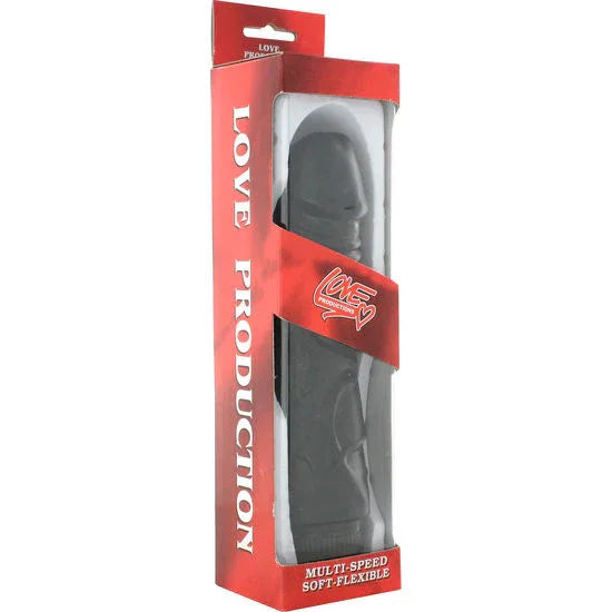 SEVEN CREATIONS - VIBROMASSEUR NOIR PERFECT PLEASURES 22 CM - Incandessens