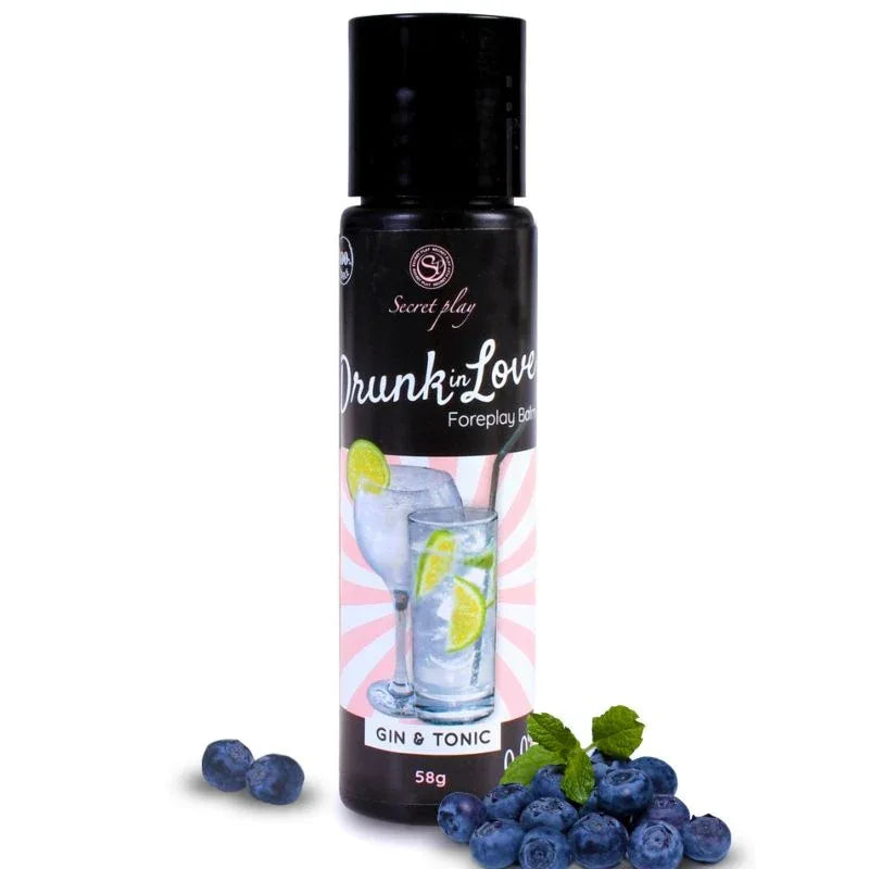 SECRETPLAY - DRUNK IN LOVE GIN&TONIC LUBRIFIANT 60 ML - Incandessens