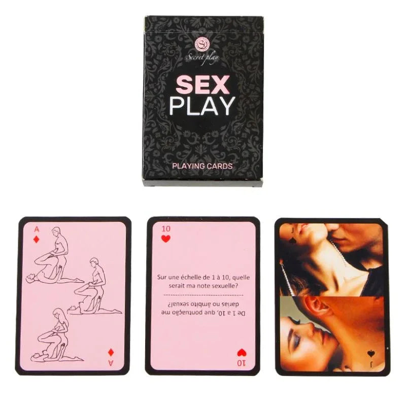 SECRETPLAY - CARTES À JOUER SEX PLAY - Incandessens