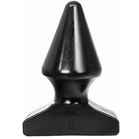 ALL BLACK - PLUG ANAL XXL 17 CM