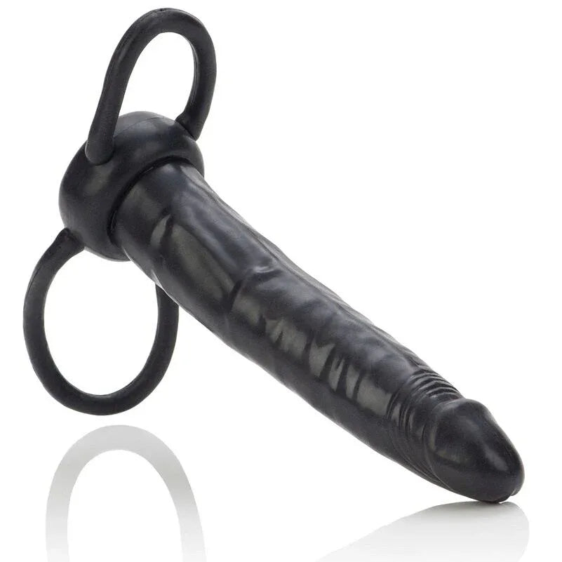 CALEXOTICS - ACCOMMODATEUR DOUBLE PÉNÉTRATEUR NOIR - Incandessens