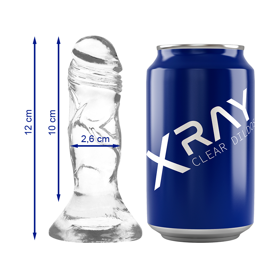 X RAY - GODE TRANSPARENT 12 CM -O- 2.6 CM