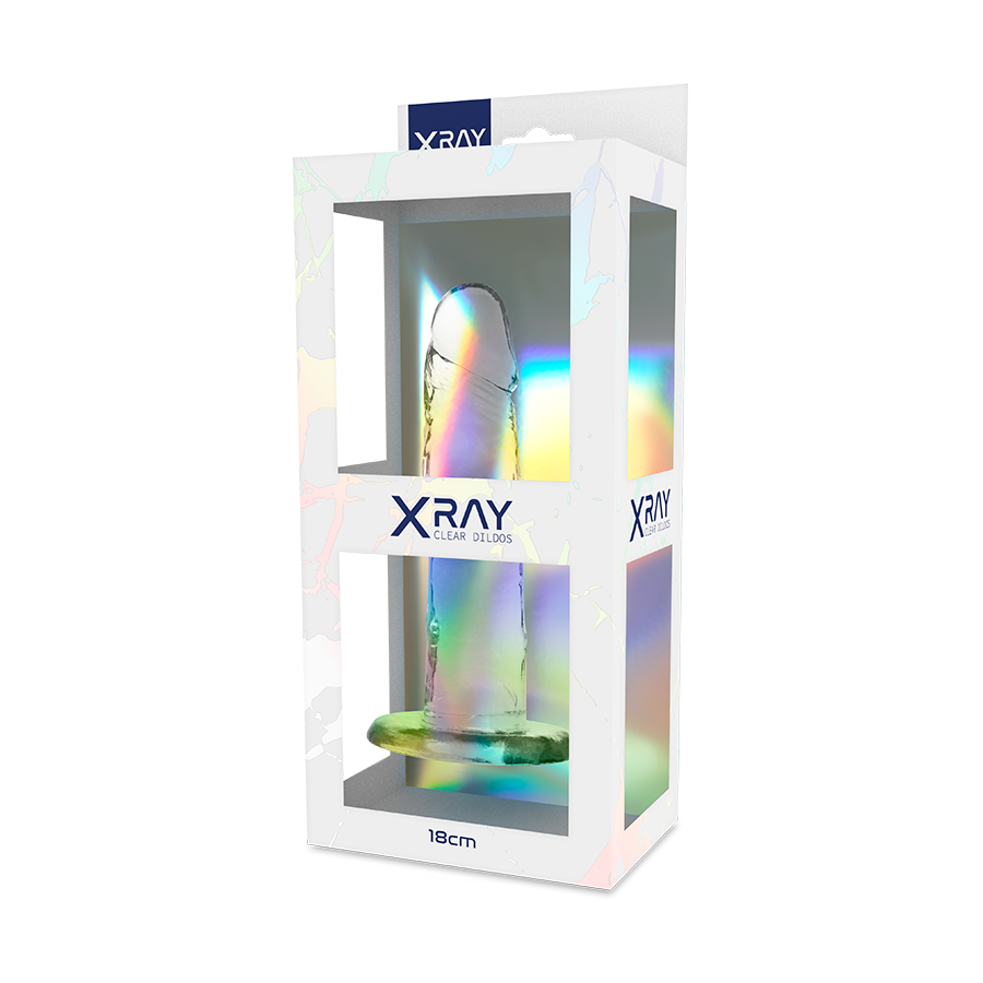 X RAY - GODE TRANSPARENT 18 CM -O- 4 CM
