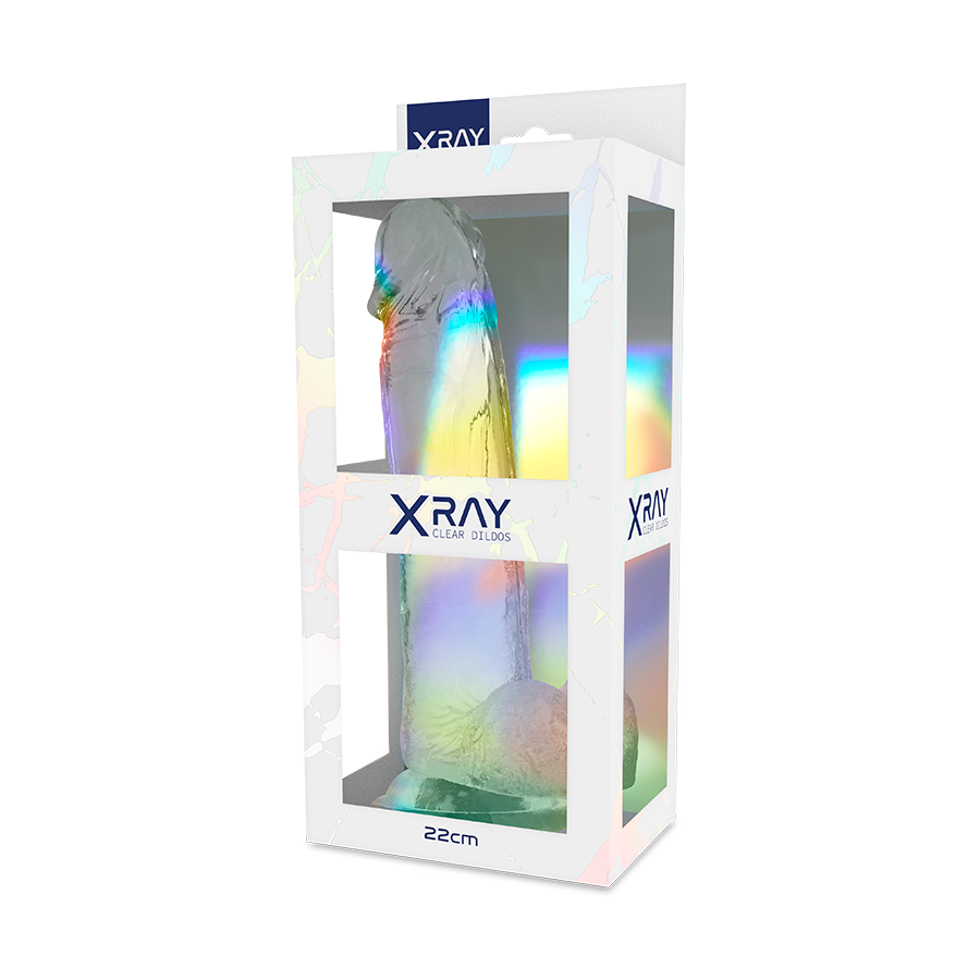 X RAY - GODE TRANSPARENT 22 CM -O- 4.6 CM