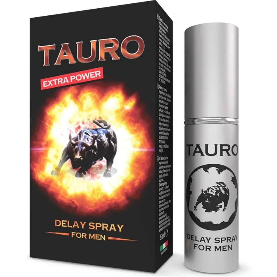 TAURO - EXTRA POWER SPRAY RETARDANT POUR HOMME 5 ML - Incandessens
