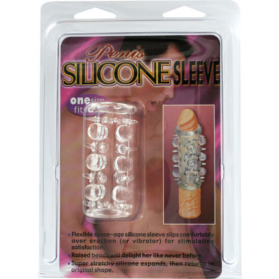 SEVEN CREATIONS - MANCHON PENIEN EN SILICONE