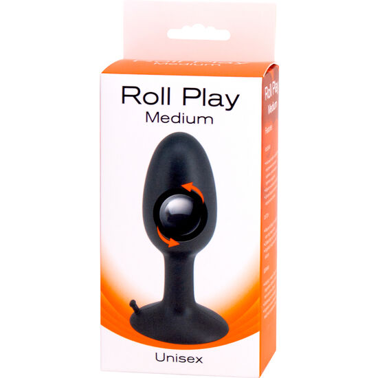 SEVEN CREATIONS - PLUG ANAL EN SILICONE ROLL PLAY M