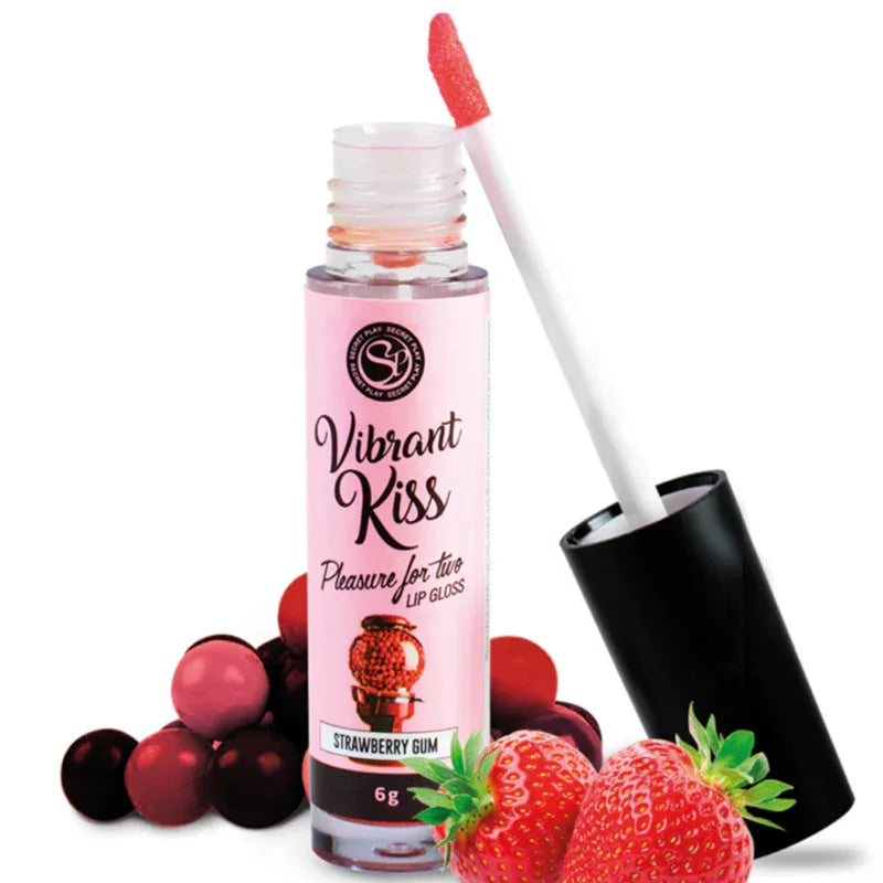 SECRETPLAY - LIP GLOSS VIBRANT KISS FRAISE GOMME - Incandessens