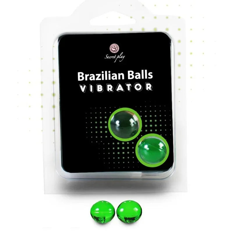 SECRETPLAY - SET DE 2 BALLES BRÉSILIENNES SHOCK - Incandessens