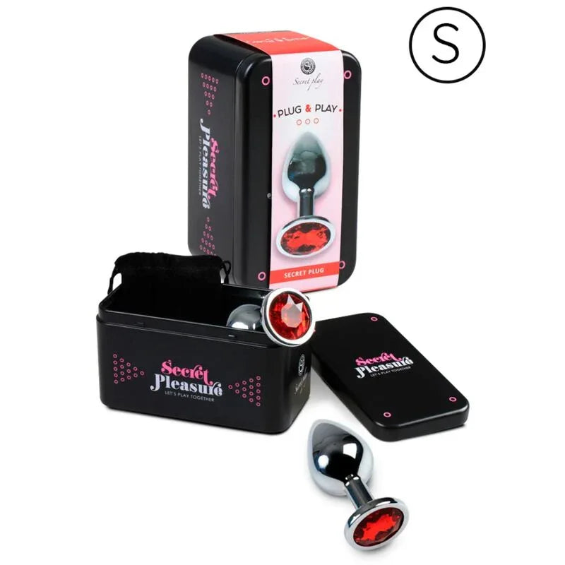 SECRETPLAY - PLUG ANAL ROUGE S - Incandessens
